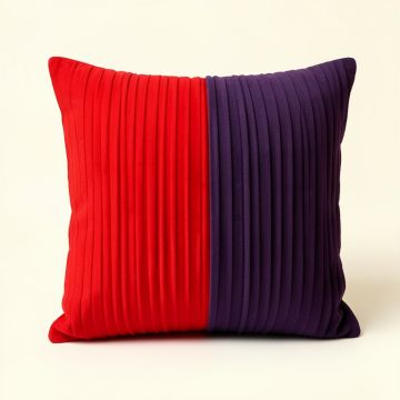 Arber Pleated Throw Pillow Cover (synthetic illustration; no displayed measurements)