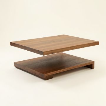 Chattahoochee Two-Tier Coffee Table (synthetic illustration; no displayed measurements)