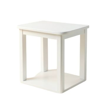 Lake Bridge Compact Balcony Table - White