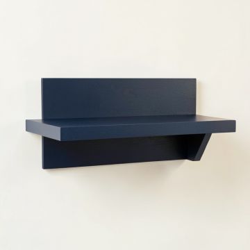Field Branch Wall-Mounted Shelf - Navy (synthetic illustration; no displayed measurements)