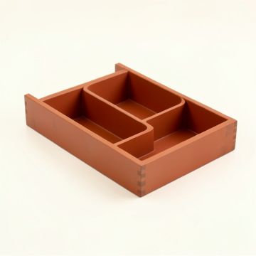 Maple Bend Empty Pantry Drawer Organizer Insert - Terracotta (synthetic illustration; no displayed measurements)