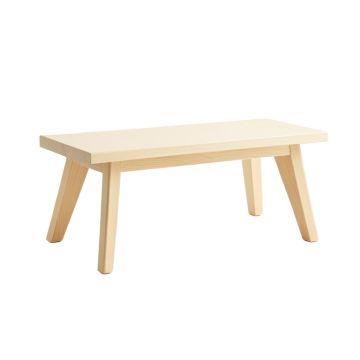 Shore Edge Indoor Bench - Ivory