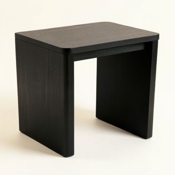Cove Arc Side Table (synthetic illustration; no displayed measurements)