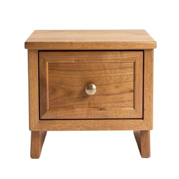 1 - Drawer Solid Wood Nightstand