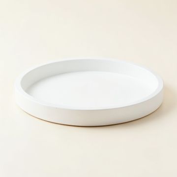 Lake Dale Serving Tray - White (synthetic illustration; no displayed measurements)