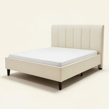 Highland Park Upholstered Low Profile Standard Bed (synthetic illustration; no displayed measurements)