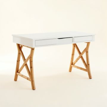 Sage Bend Writing Desk - White (synthetic illustration; no displayed measurements)