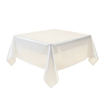 Oblong Vinyl Protector Tablecloth