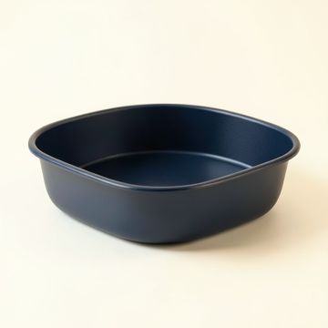 Cove Bluff Empty Under-Desk Cable Tray - Navy (synthetic illustration; no displayed measurements)