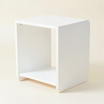 Birch Branch Side Table - White (synthetic illustration; no displayed measurements)