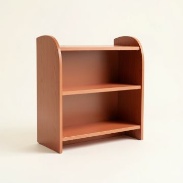 Ridge Arc Desktop Shelving Unit (synthetic illustration; no displayed measurements)