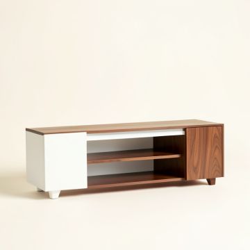 Keenes Solid Wood Tv Stand For Tvs Up To 65 '' (synthetic illustration; no displayed measurements)