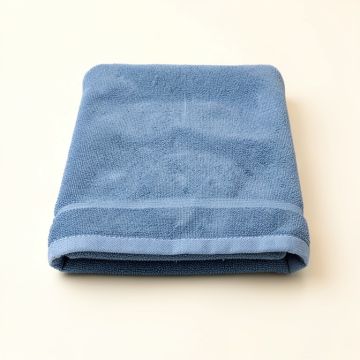 Dawn Bend Bath Towel - Blue (synthetic illustration; no displayed measurements)