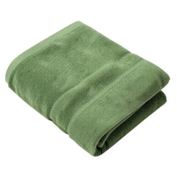Holly Branch Bath Towel - Green