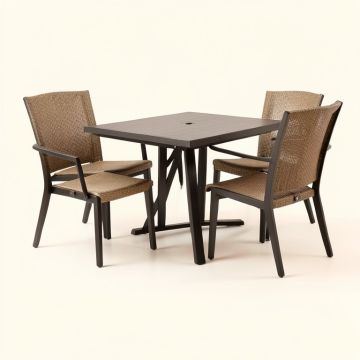Kensington 3 Piece Bistro Dining Set (synthetic illustration; no displayed measurements)