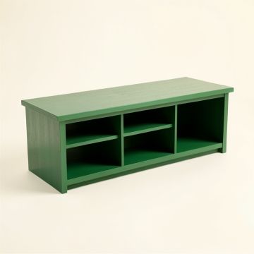 Summit Branch Shoe Storage Bench - Green (synthetic illustration; no displayed measurements)