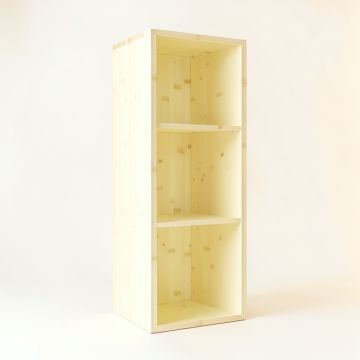 Field Edge Narrow Cubby Tower - Ivory (synthetic illustration; no displayed measurements)