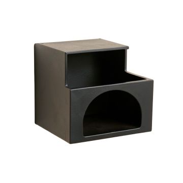 Vale Arc Wall-Mounted Cat Perch - Black