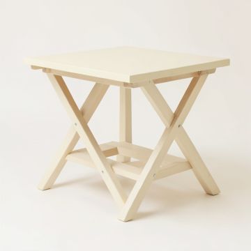 Elm Branch Patio Table - Cream (synthetic illustration; no displayed measurements)