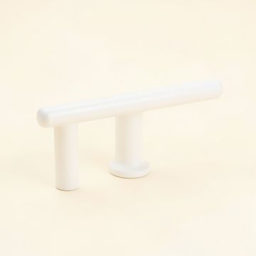 Ash Bluff Cabinet Handle Without Packaging - White (synthetic illustration; no displayed measurements)