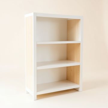 Glen Canyon Freestanding Bookcase - White (synthetic illustration; no displayed measurements)
