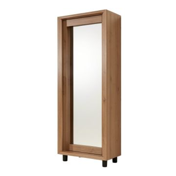 Mohsin Full Screen Wall Mounted Jewelry Armoire With Mirror