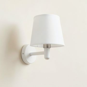 Lake Branch Wall Sconce Mounted On A Plain Wall - White (synthetic illustration; no displayed measurements)