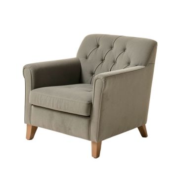Lakeland 28.5 '' Wide Tufted Polyester Armchair