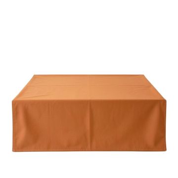 Elm Brook Flat Bed Sheet - Terracotta