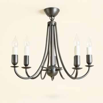 Kasandra Unique Wagon Wheel Chandelier (synthetic illustration; no displayed measurements)