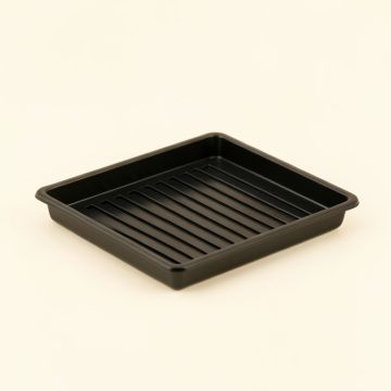 Vale Branch Empty Under-Desk Cable Tray - Black (synthetic illustration; no displayed measurements)