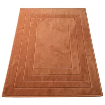 Slate Arc Rectangular Outdoor Rug - Terracotta