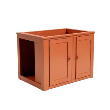 Fern Arc Empty Furniture-Style Litter Enclosure