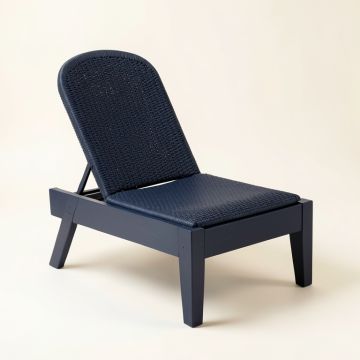 Cove Dale Outdoor Lounge Chair - Navy (synthetic illustration; no displayed measurements)