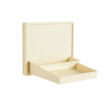 Oak Bend Empty Wall-Mounted Tool Organizer Panel - Cream