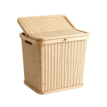 Ridge Bluff Laundry Hamper - Beige