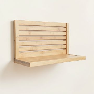 Ash Dale Wall-Mounted Entryway Organizer Shelf - Beige (synthetic illustration; no displayed measurements)