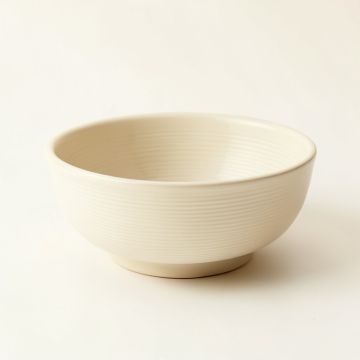 Ridge Brook Dining Bowl - Cream (synthetic illustration; no displayed measurements)