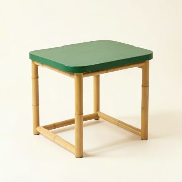 Glen Arc Compact Balcony Table (synthetic illustration; no displayed measurements)