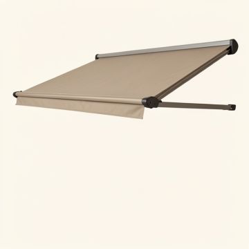 Motorized Retraction Side Awning (synthetic illustration; no displayed measurements)