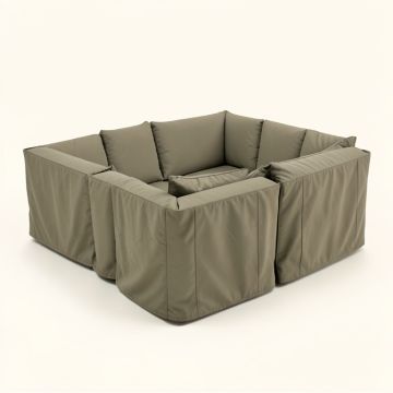 Monterey Water Resistant 12 Piece Patio Sofa Cover Set (synthetic illustration; no displayed measurements)