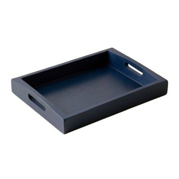 Slate Branch Serving Tray - Navy