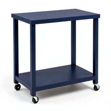 Willow Dale Empty Rolling Workshop Cart - Navy (synthetic illustration; no displayed measurements)