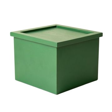 Maple Bridge Closed Outdoor Storage Box - Green