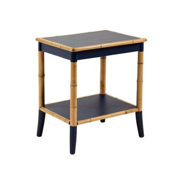 Birch Bend Side Table - Navy