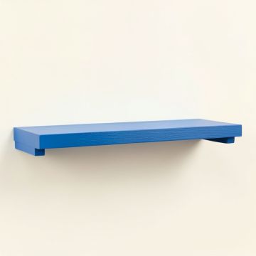 Birch Brook Wall-Mounted Shelf - Blue (synthetic illustration; no displayed measurements)