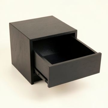 Stone Edge Under-Desk Drawer Unit - Black (synthetic illustration; no displayed measurements)