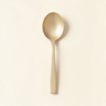 Flint Crest Cooking Spoon - Beige (synthetic illustration; no displayed measurements)