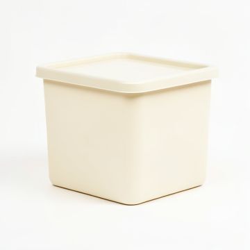 Ridge Crossing Closed Outdoor Storage Box - Cream (synthetic illustration; no displayed measurements)