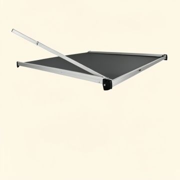 10 Ft. W X 3 Ft. D Metal Retractable Side Awning (synthetic illustration; no displayed measurements)